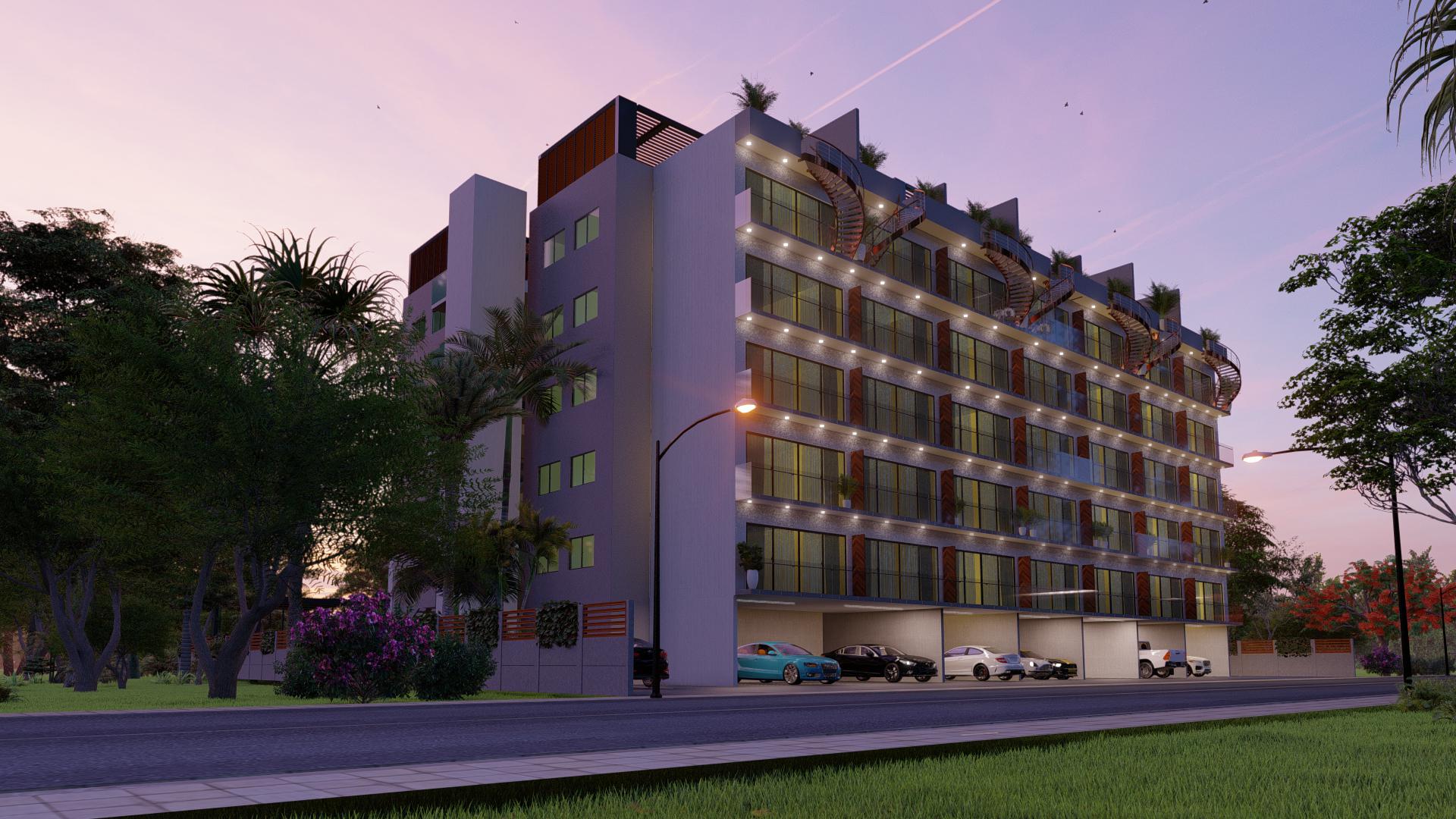 apartamentos - Apartamento de 2 habitaciones en Punta Cana, cerca de todo 2