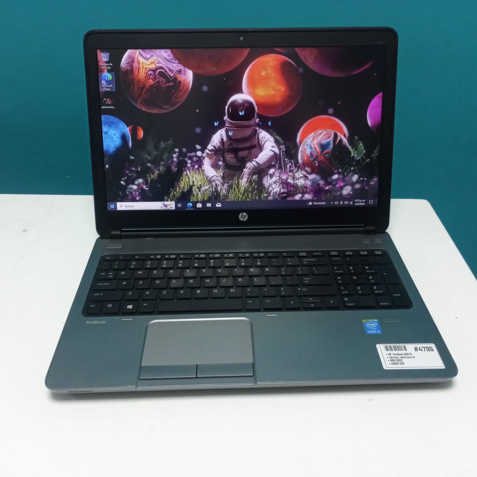 computadoras y laptops - Laptop, HP ProBook 650 G1 / 4th Gen, Intel Core i5 5