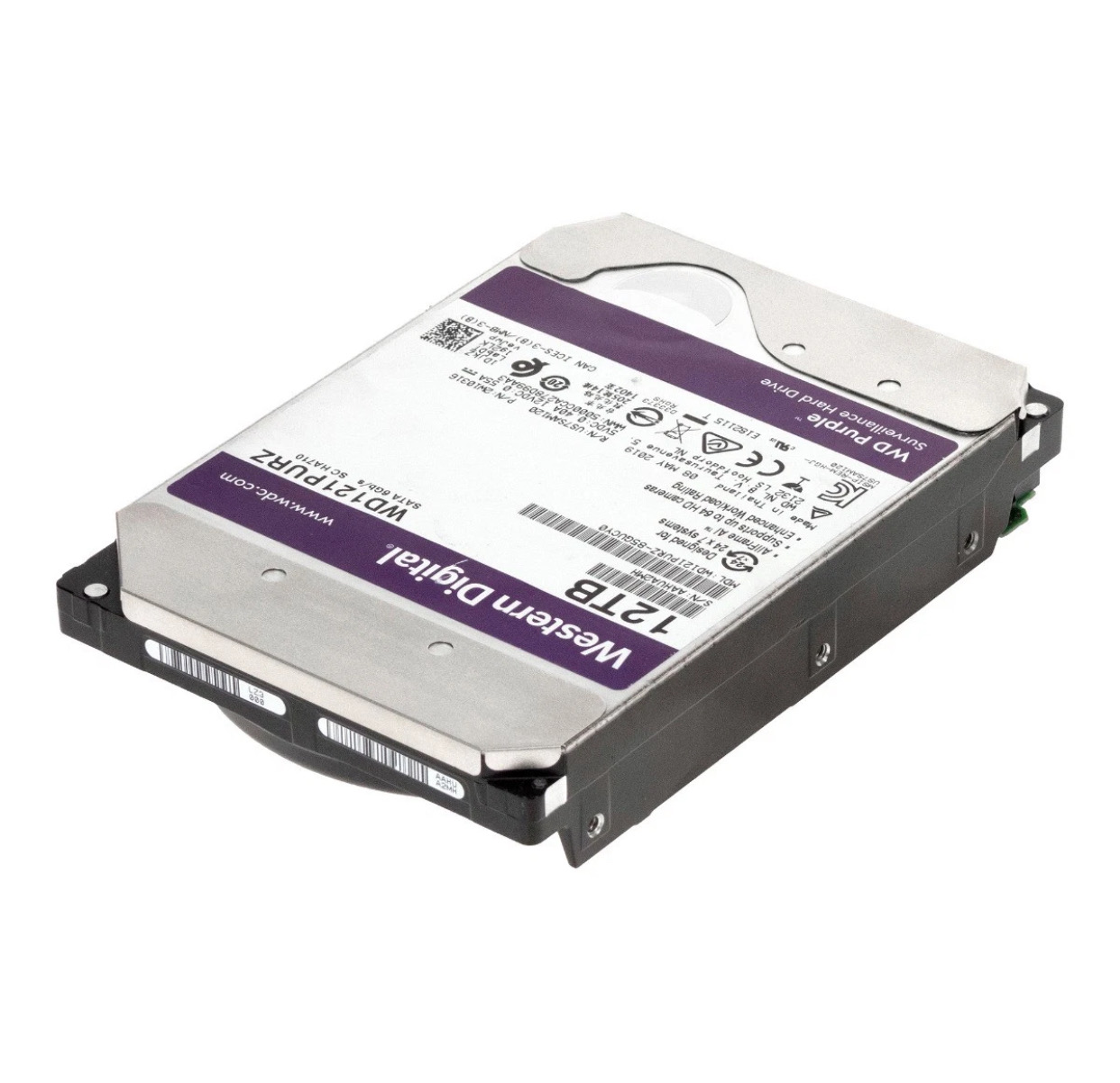 computadoras y laptops - Wd Purple Wd121purz Sc Ha710 12Tb 7.2K 256Mb Sata Iii 3.5'' 1