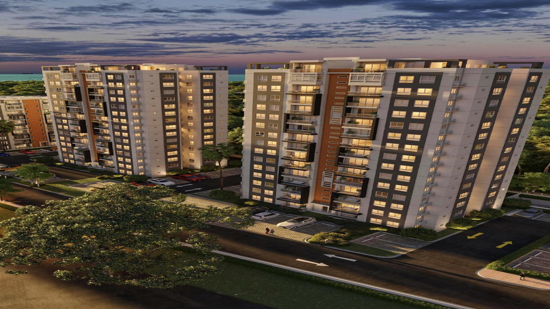 apartamentos - Proyecto de apartamento en venta  en Autopista San Isidro 1