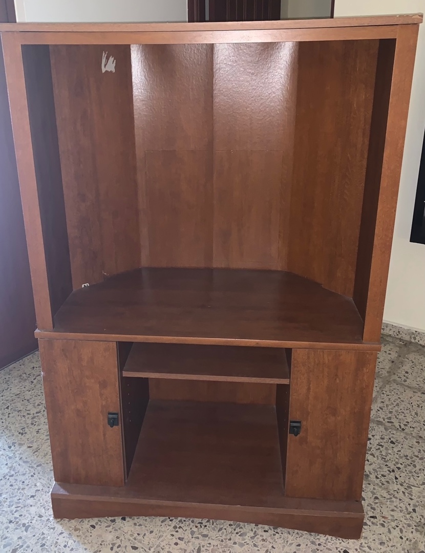 muebles y colchones - Mueble TV  color marrón 