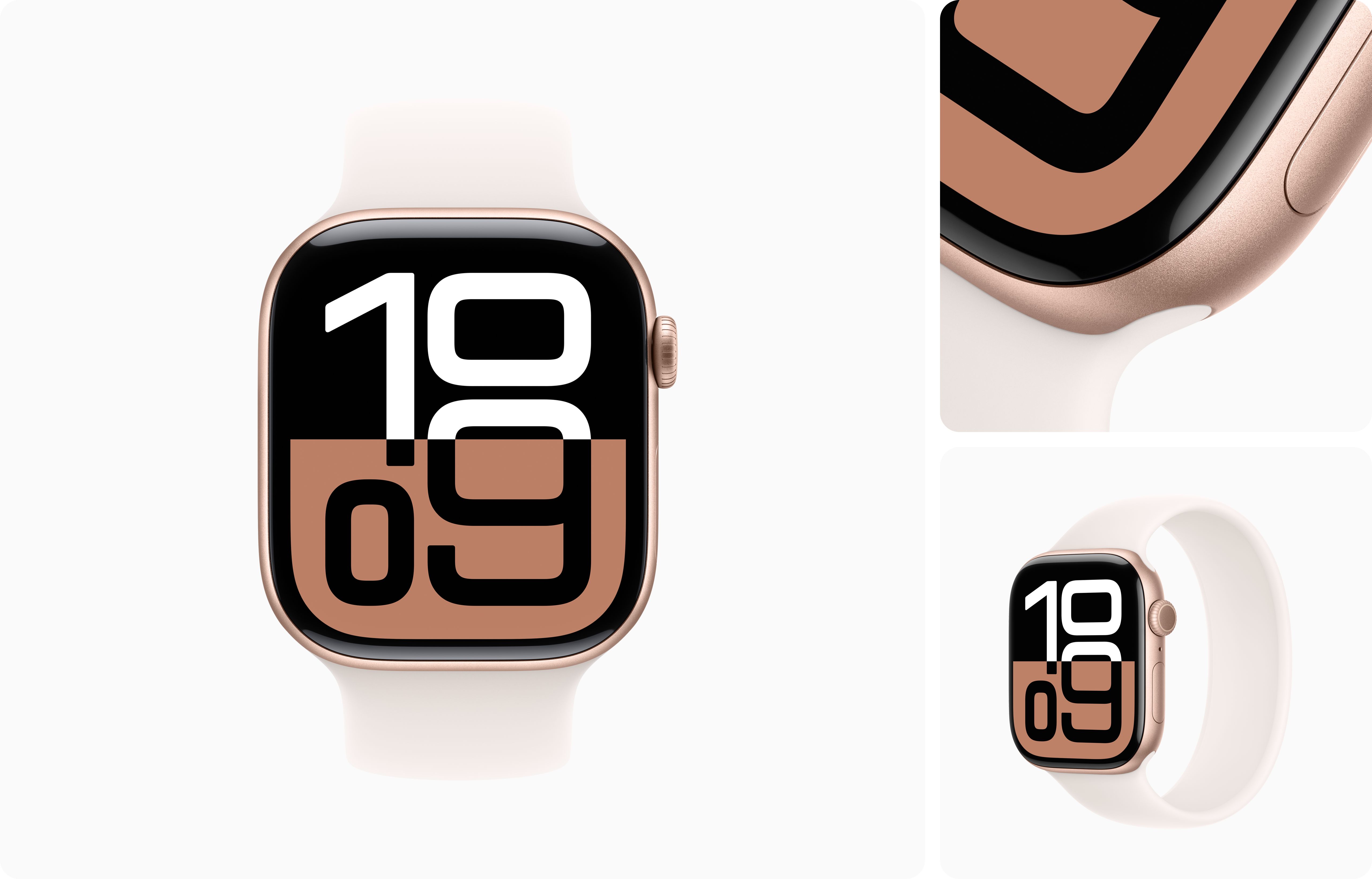 accesorios para electronica - APPLE WATCH SERIES 10 ROSE GOLD SELLADO 