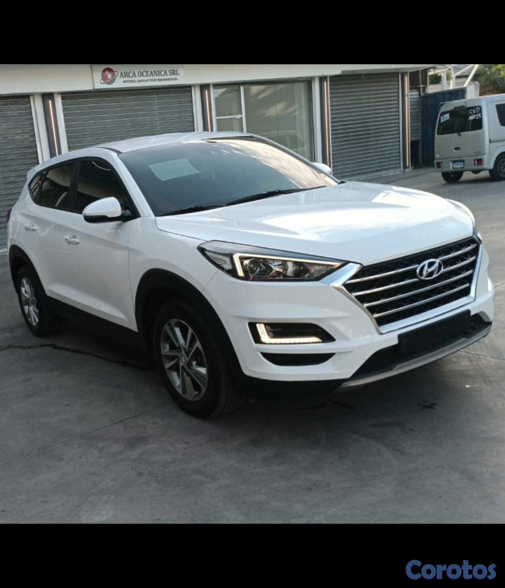 jeepetas y camionetas - HYUNDAI TUCSON 2020 BLANCO DIESEL 2