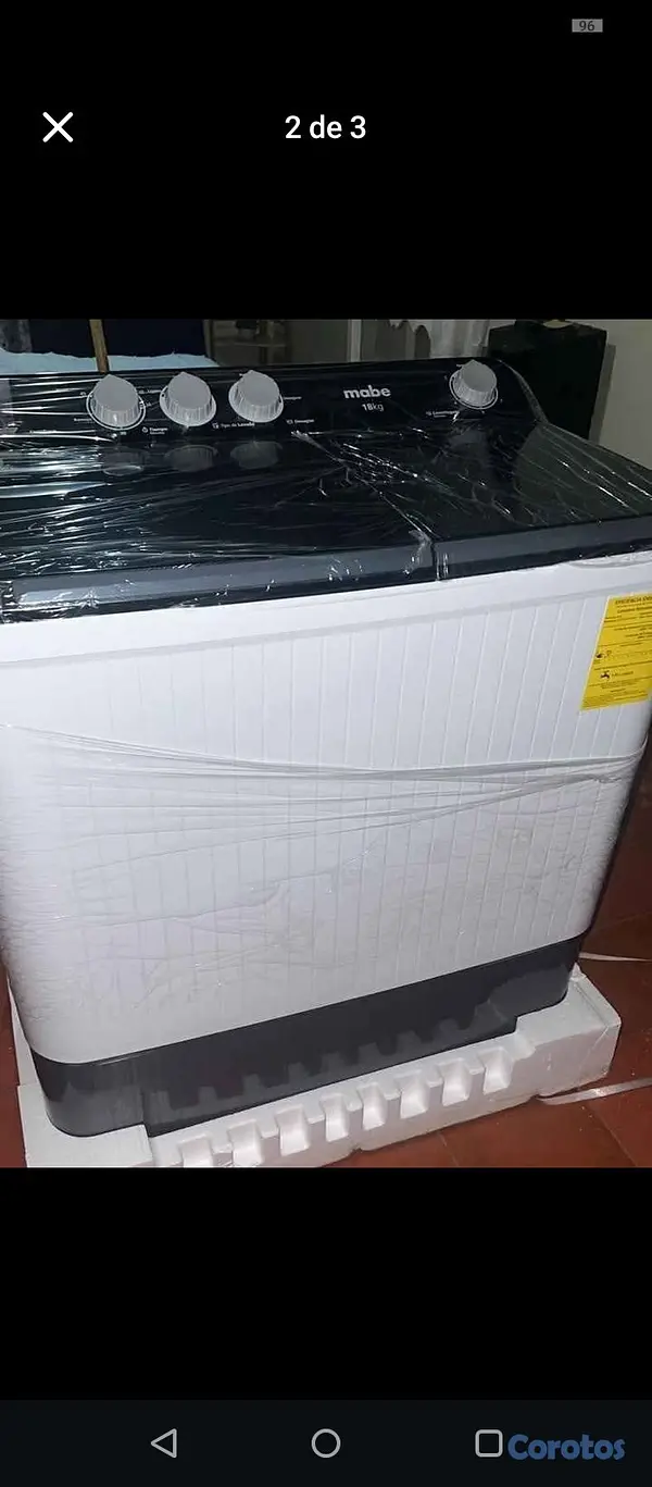 electrodomesticos - Lavadora mabe de 40 libras nueva  2