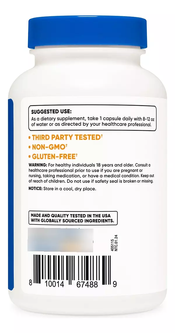 Salud y Equipamiento Médico - L-glycine 1000mg- Nutricost 4