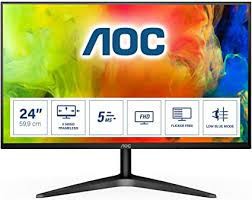 computadoras y laptops - MONITOR 24 PULGADAS  LED-BACKLIT LCD MONITOR / TFT ACTIVE MATRIX,FULL HD (1080P) 1