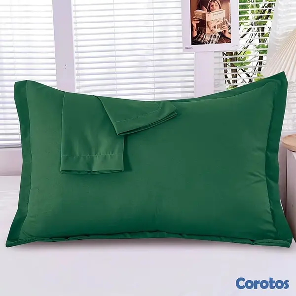 decoración y accesorios - funda de almohada en tela algodón 2 unidad  3