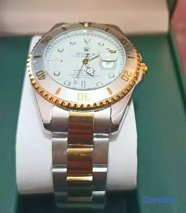 joyas, relojes y accesorios - Reloj de Hombre con Mov en Cuarzo en Ac/Inox Cristal Hardlex fechero 5