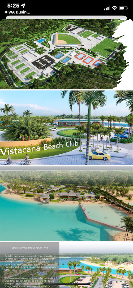 casas vacacionales y villas - Casas en Punta Cana Vista Cana con Casa club, Playa Artificial y Campo de Golf 1