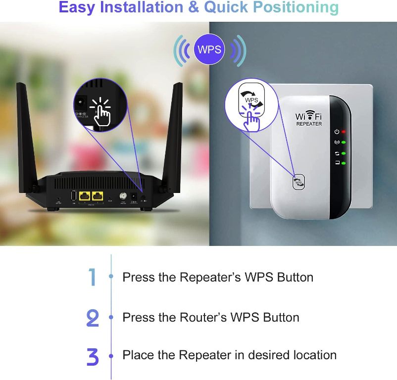 computadoras y laptops - Amplificador de señal WiFi, punto de acceso 