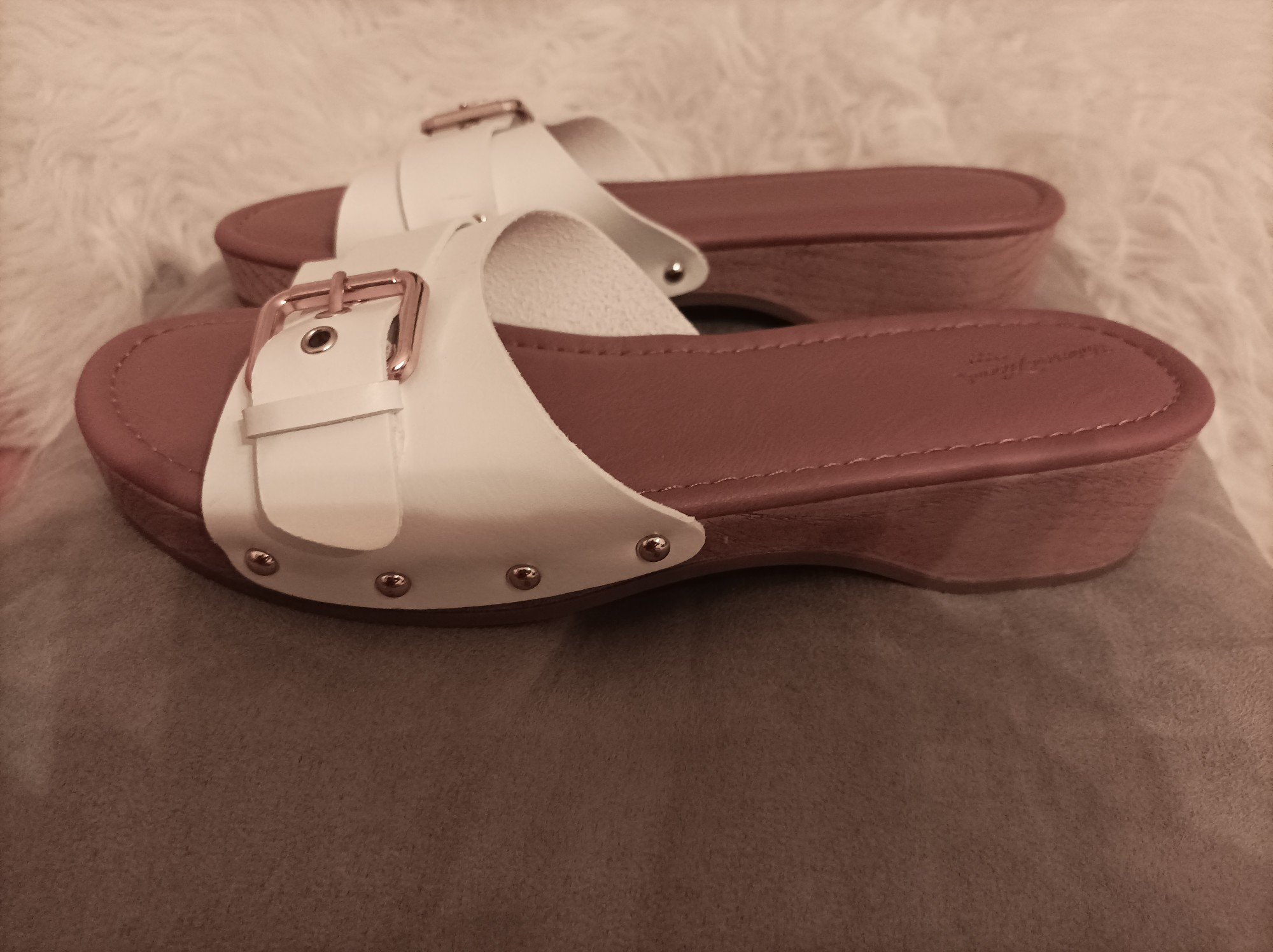 zapatos para mujer - Sandalia blanca de mujer.. calzado de calidad