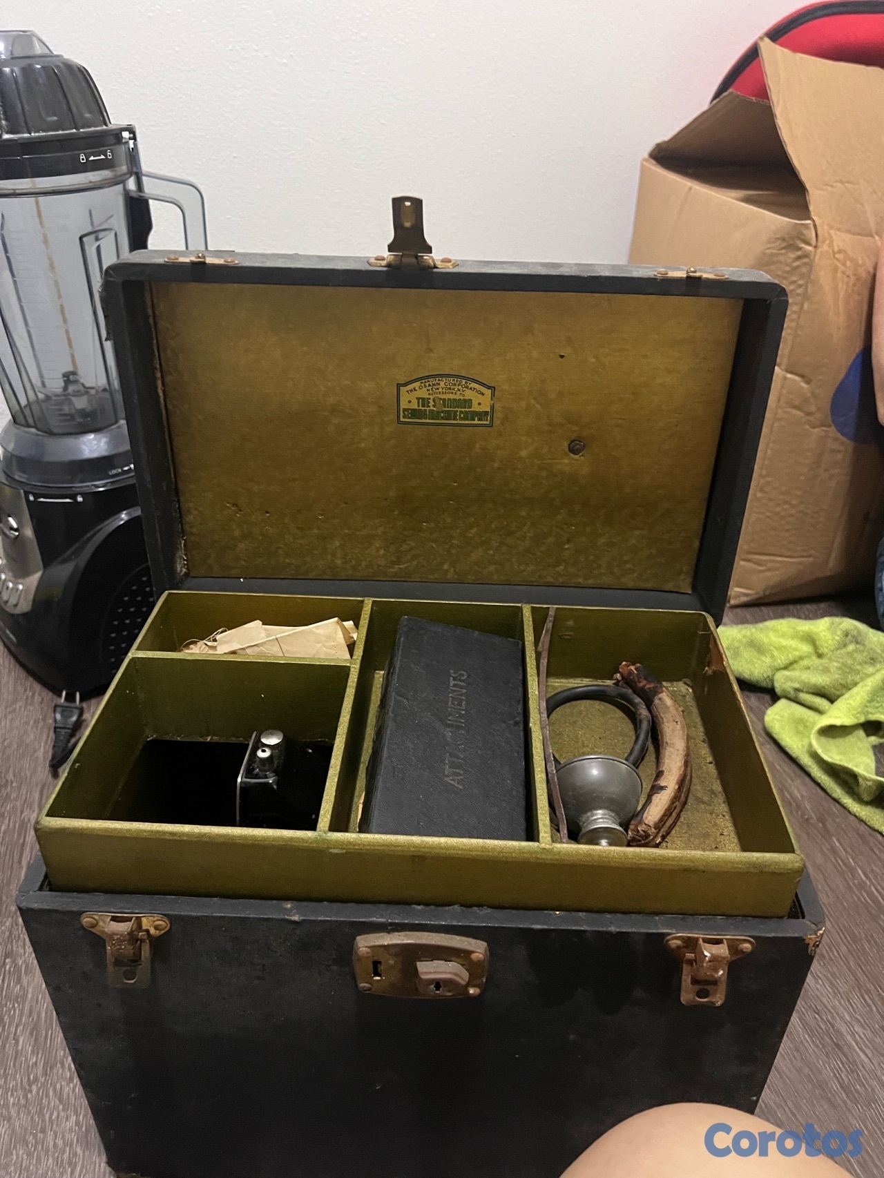 arte y antigüedades - máquina de coser antigua 7