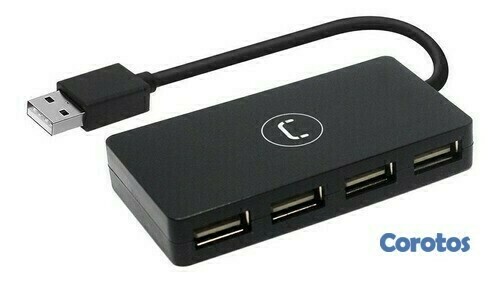 computadoras y laptops - HUB USB DE 4 PUERTOS 2.0 UNNO
 1