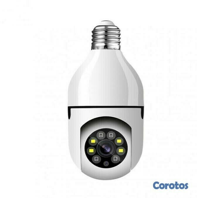 camaras y audio - Camara wifi inalambrica tipo bombillo yoosee 3