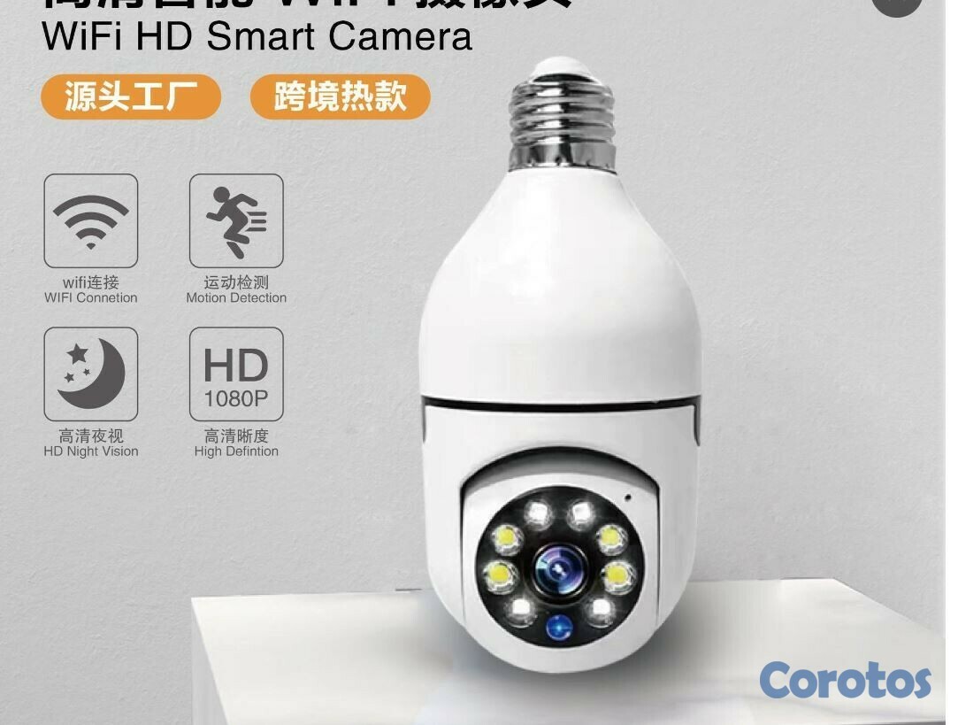 camaras y audio - Camara wifi tipo bombillo ease life 2