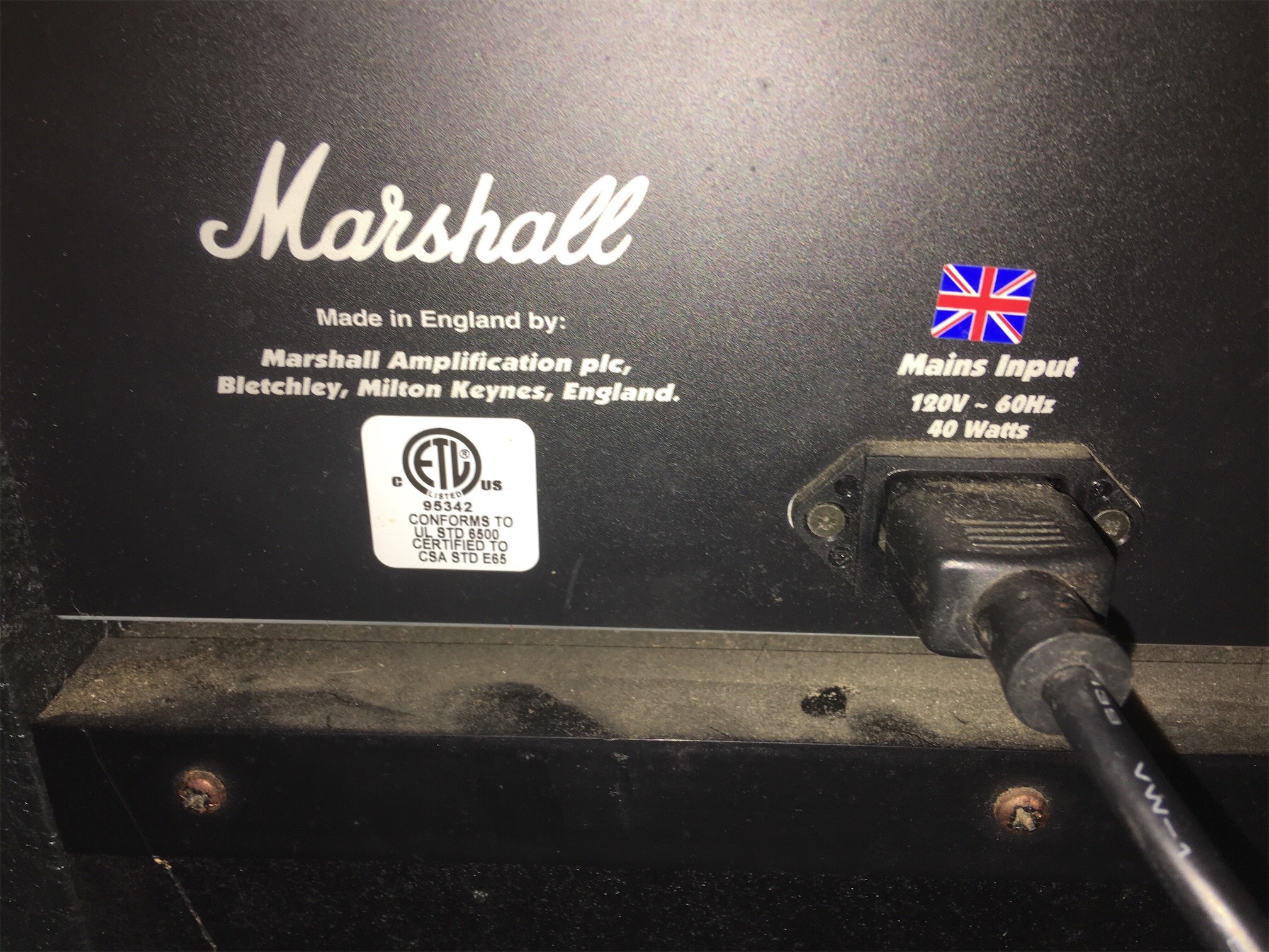 instrumentos musicales - Amplificadores Marshall y vox excelente condiciones