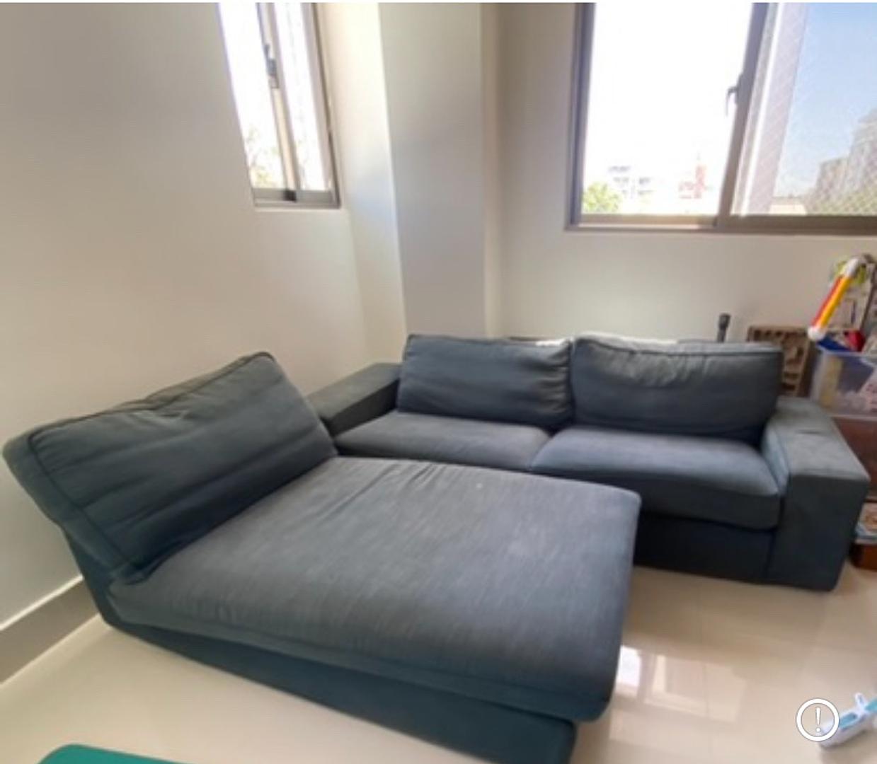 muebles y colchones - sofa mueble 4 plazas seccional L 0