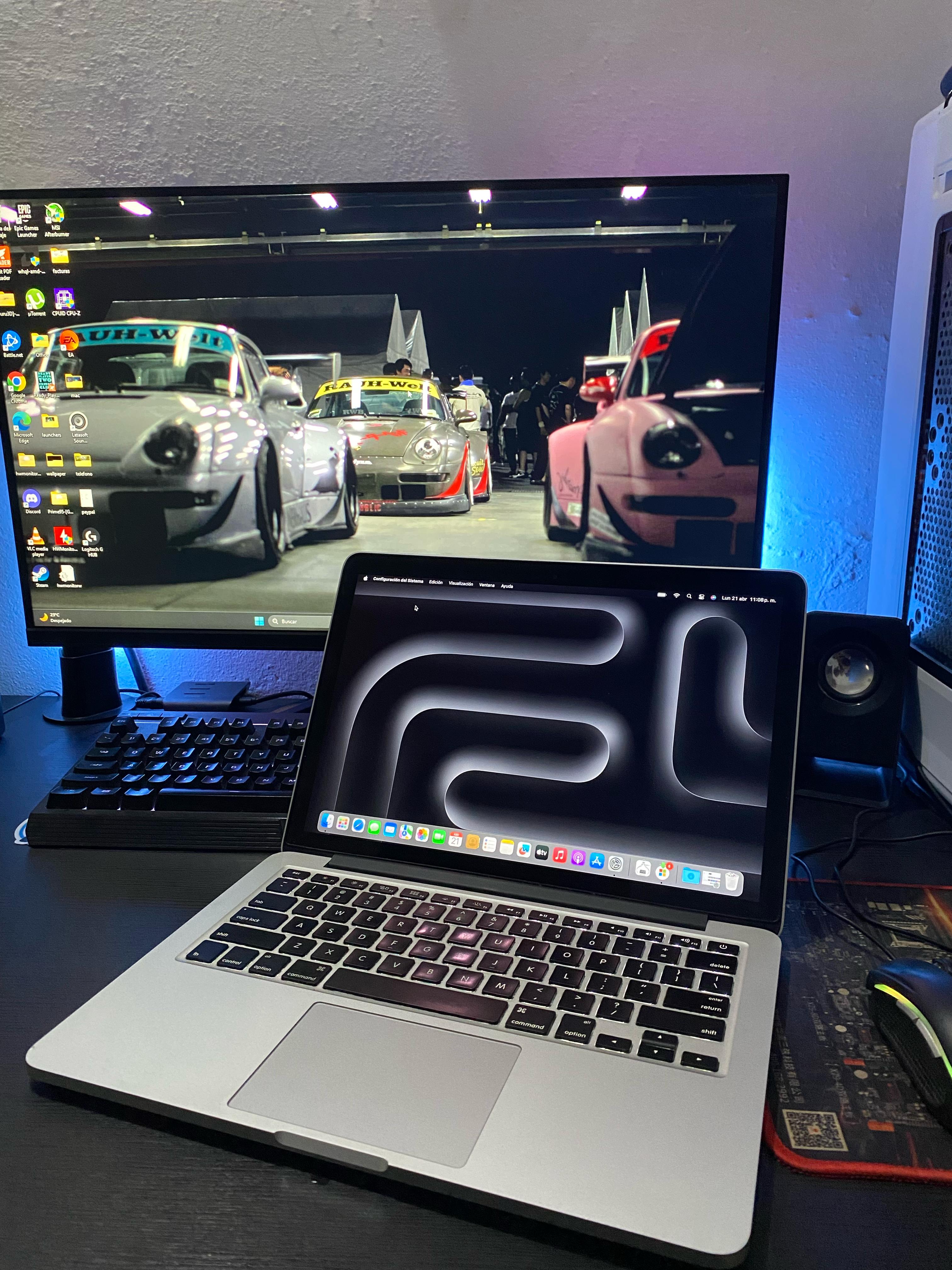 computadoras y laptops - MacBook Pro 2015 16RAM 500SSD bateria nitida 1