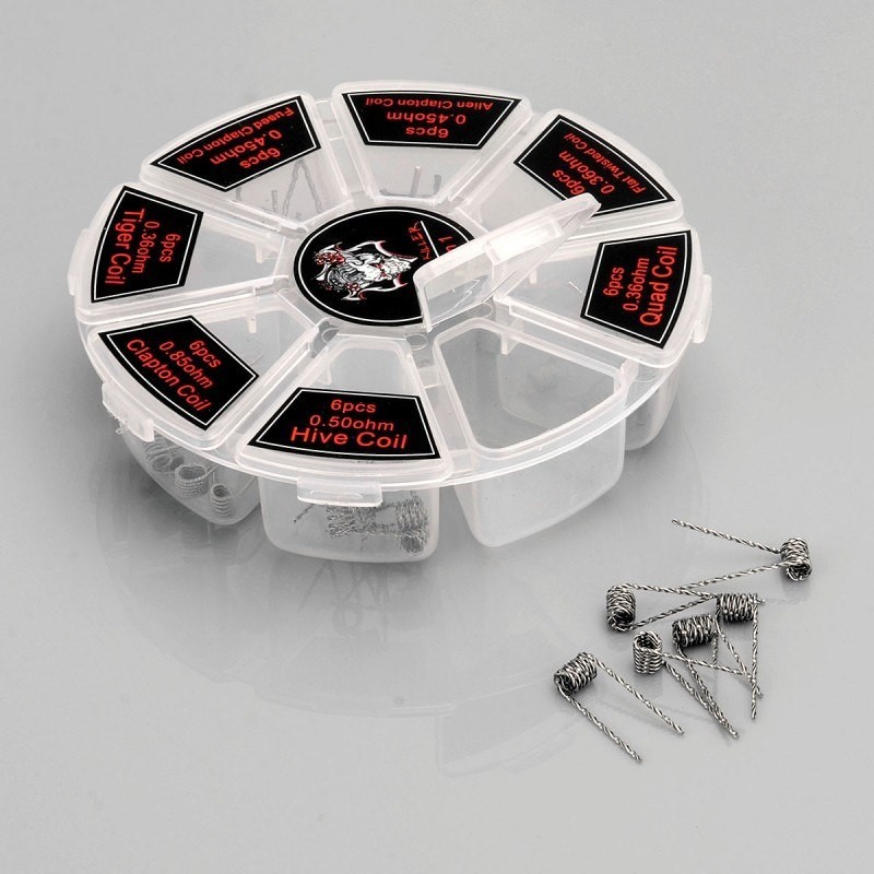 accesorios para electronica - Coil Bobina Resistencia De Alambre Para Vape Vaper Unidad 2