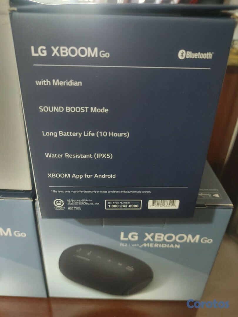 camaras y audio - Oferta de las Madres, LG XBOOM Go Altavoz PL2 Portátil Inalámbrico Bluetoot. 4