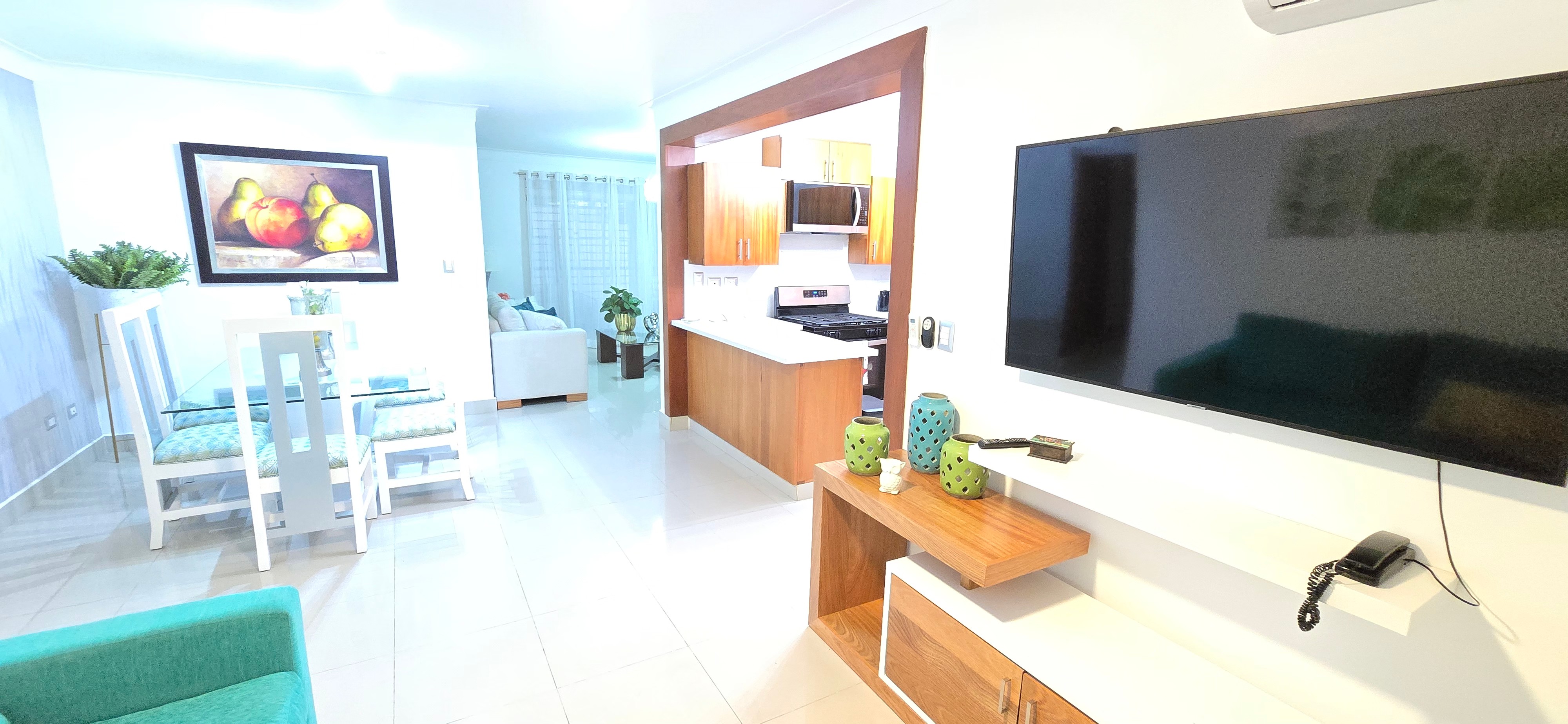 apartamentos - rento er piso amueblado en la española santiago 