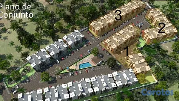 apartamentos - APARTAMENTOS EN PLANO GURABO - SANTIAGO. 7