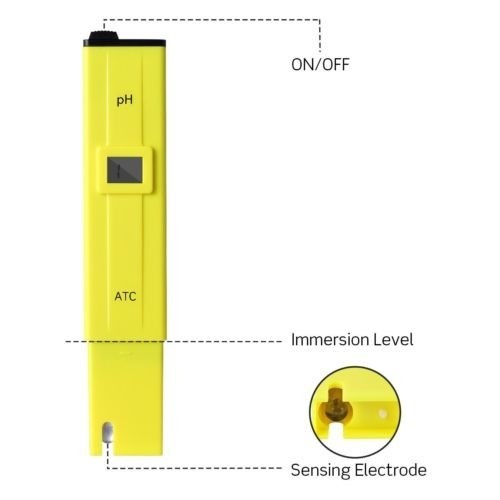 equipos profesionales - Medidor De Ph Digital De Alta Precisión Ph Probador Con Atc 3