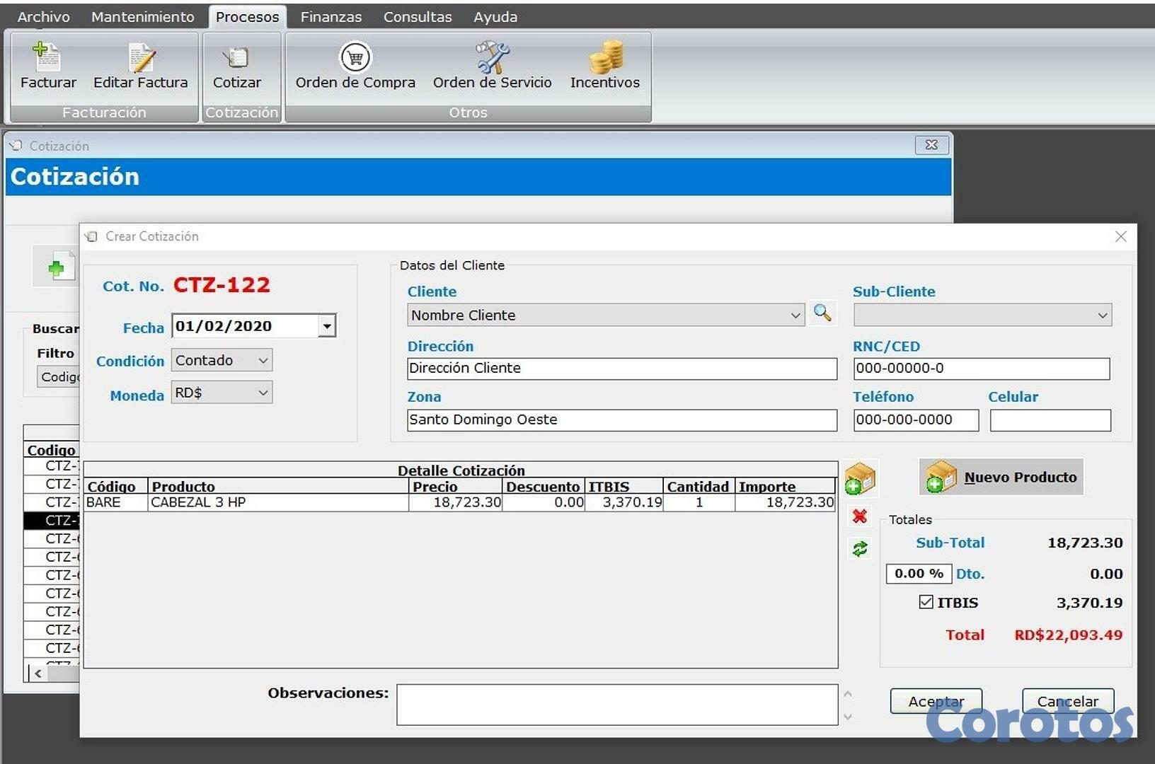 servicios profesionales - Programa (Software) de Facturación punto de venta 9