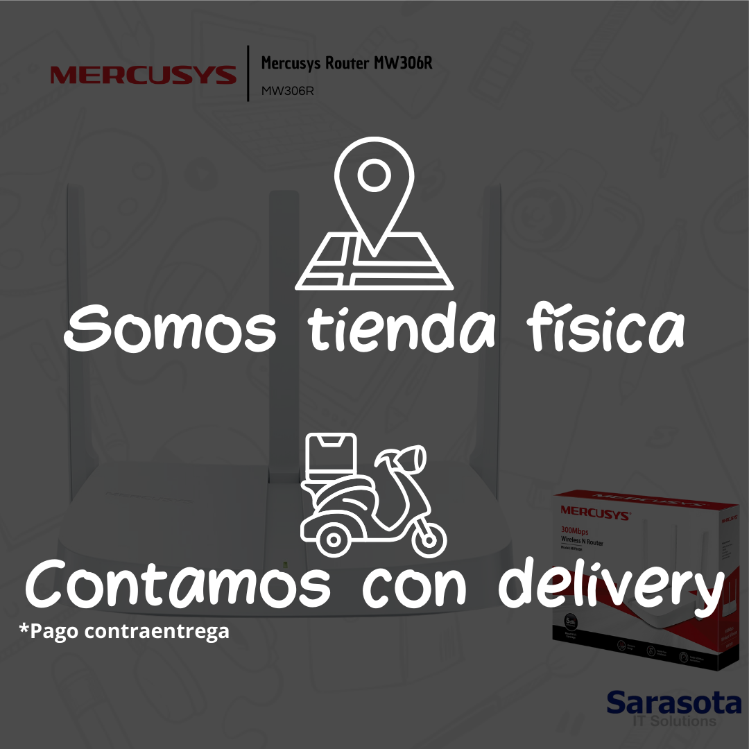 accesorios para electronica - Mercusys Router MW306R 2