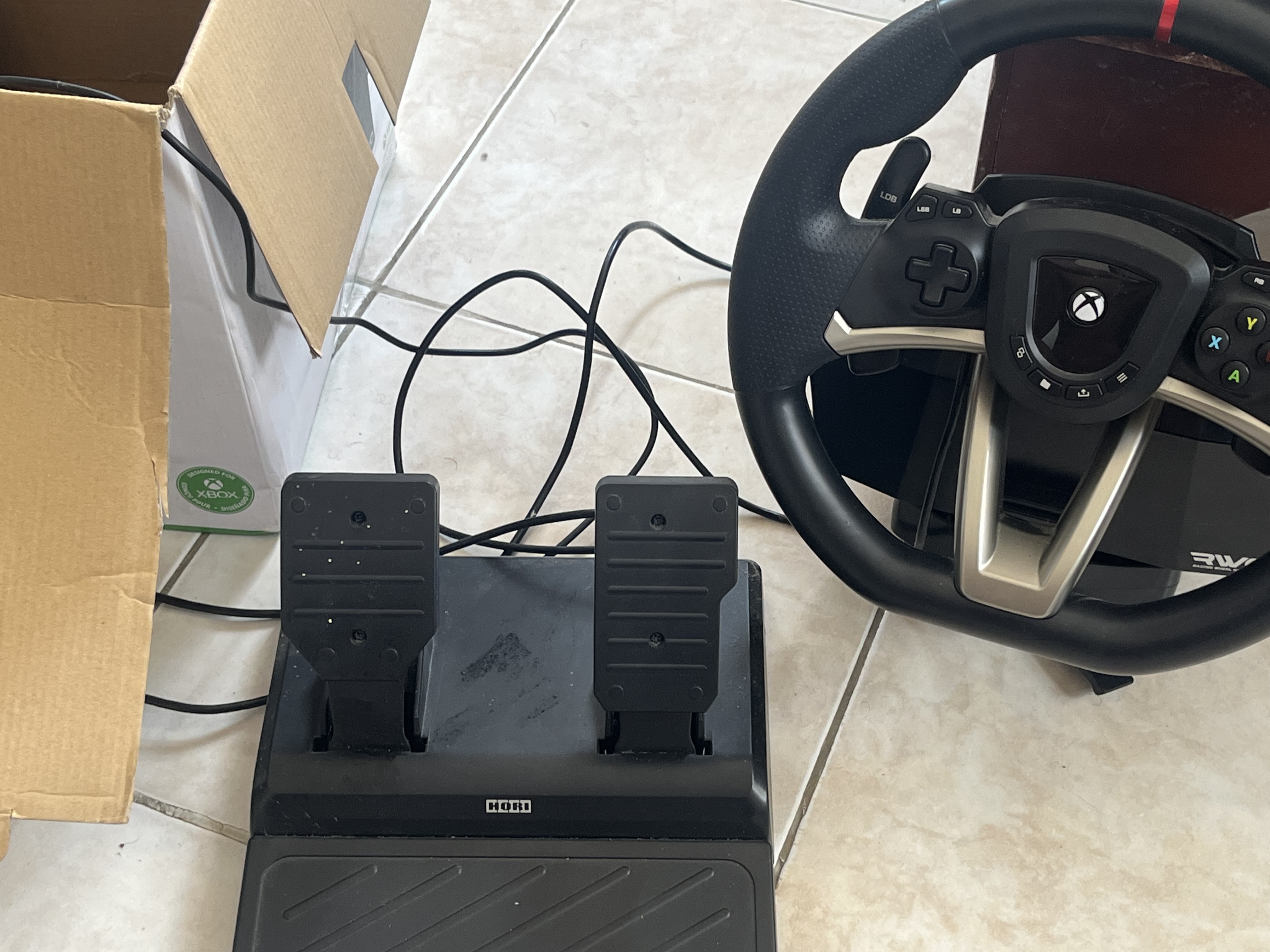 consolas y videojuegos - Volante HORI WHEEELS Xbox  5