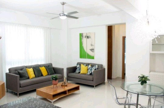 apartamentos - Rento apartamento amueblado en Bella Vista 5
