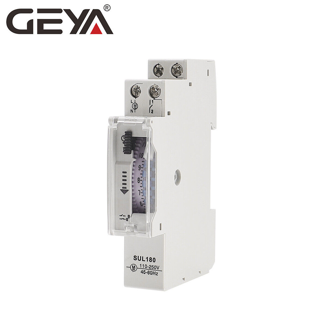 otros electronicos - Mechanical Timer relay Switch 96 times on/off Time Set Rang 15 Mins AC110-250V 0