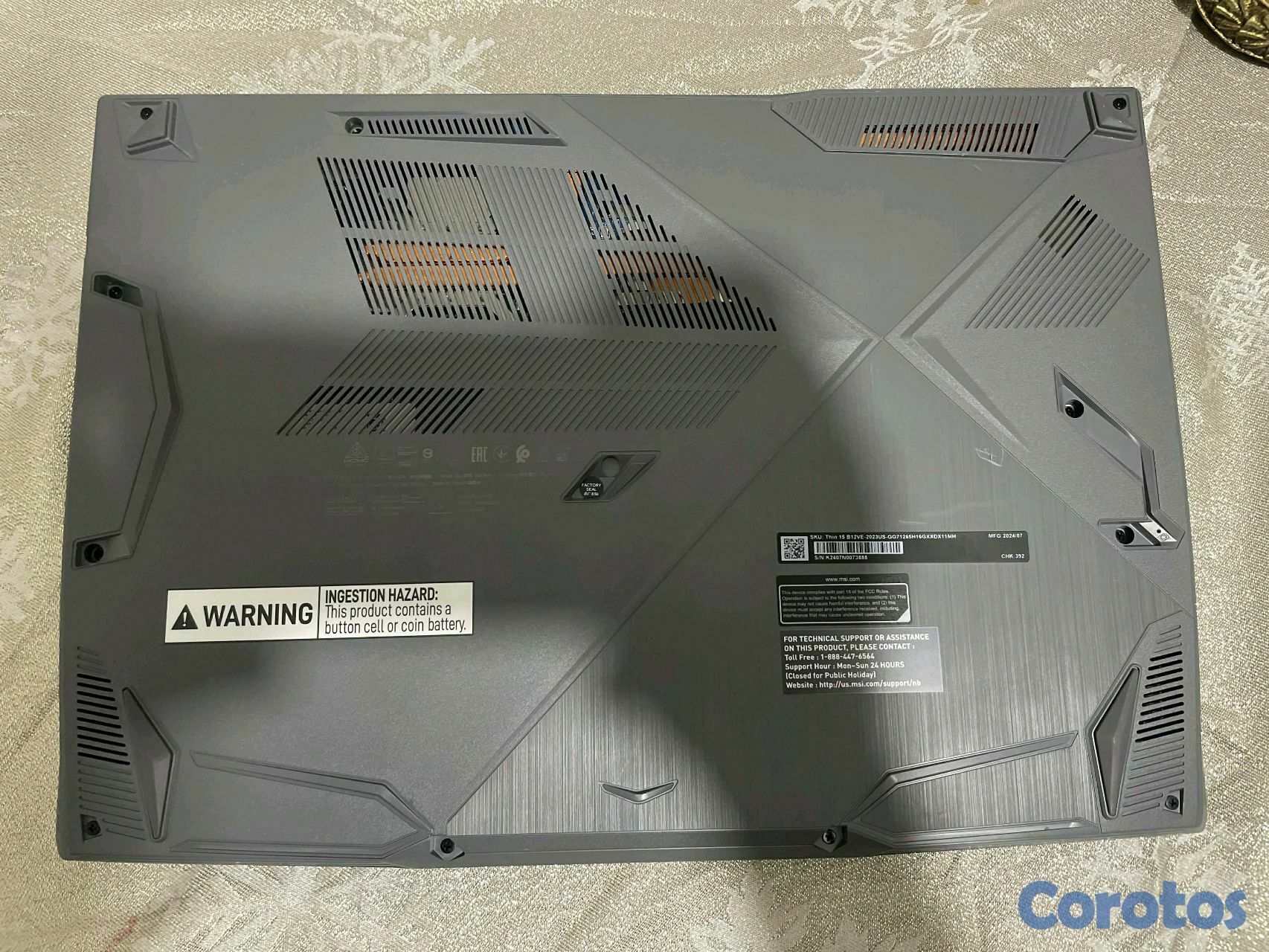 computadoras y laptops - Venta de laptop gaming MSI Thin 15 5