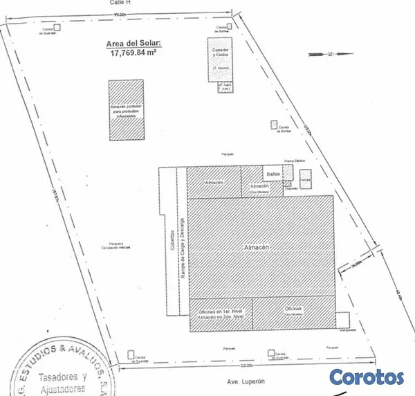 solares y terrenos - Gran Solar de 17769m2 en Herrera con nave de 4mil metros 2