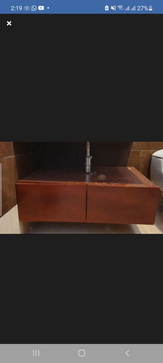 muebles y colchones - Parte de abajo de Mueble de baño