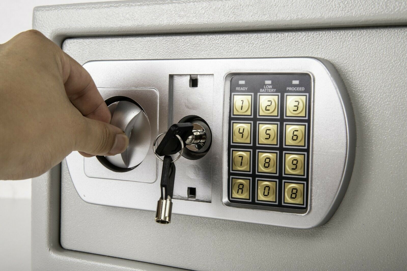 muebles y colchones - Caja fuerte de seguridad electrónica de pared 31 CMS 2