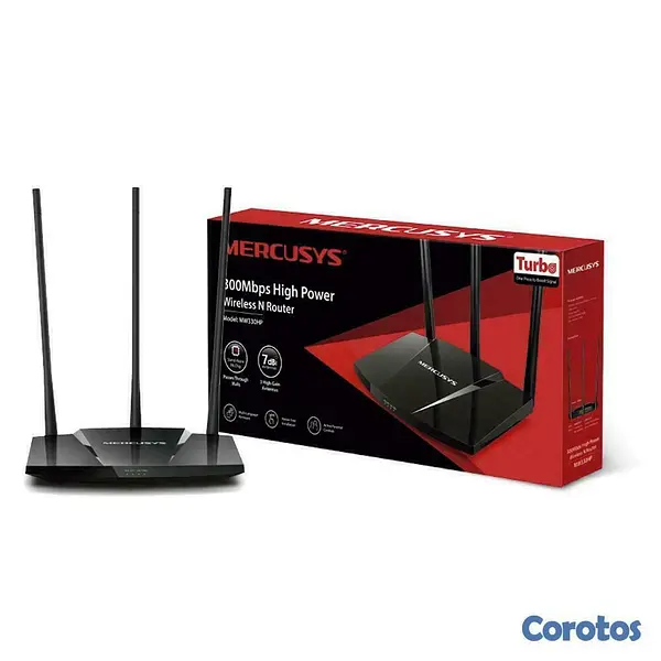 otros electronicos - Router inalámbrico N de alta potencia de 300Mbps   4