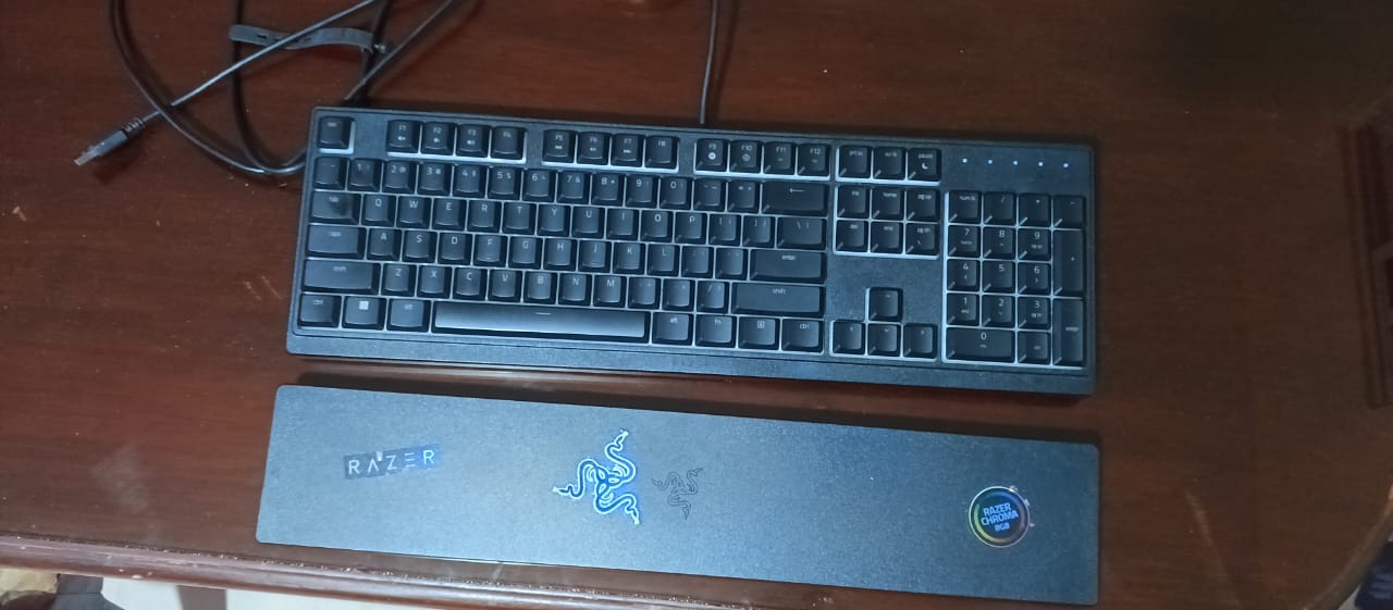 computadoras y laptops - Teclado Razer Ornata V3 X - Usado en buen estado 7