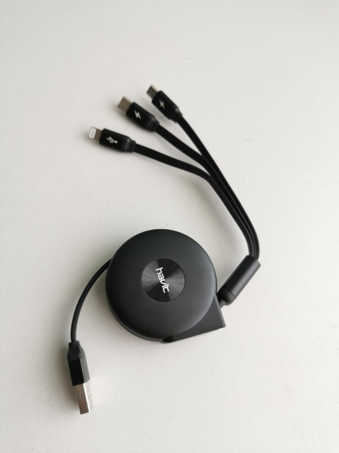computadoras y laptops - Cable 3 En 1  Micro Usb ,Tipo C , Y  Lightning   Havit H679 1