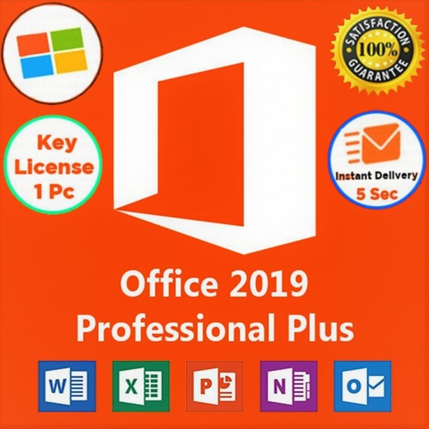 Microsoft Office 2019 Professional Plus Genuine License Key