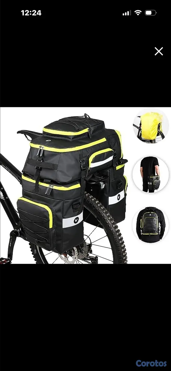 bicicletas y accesorios - juego de mochila para bicicleta rinowalk 4