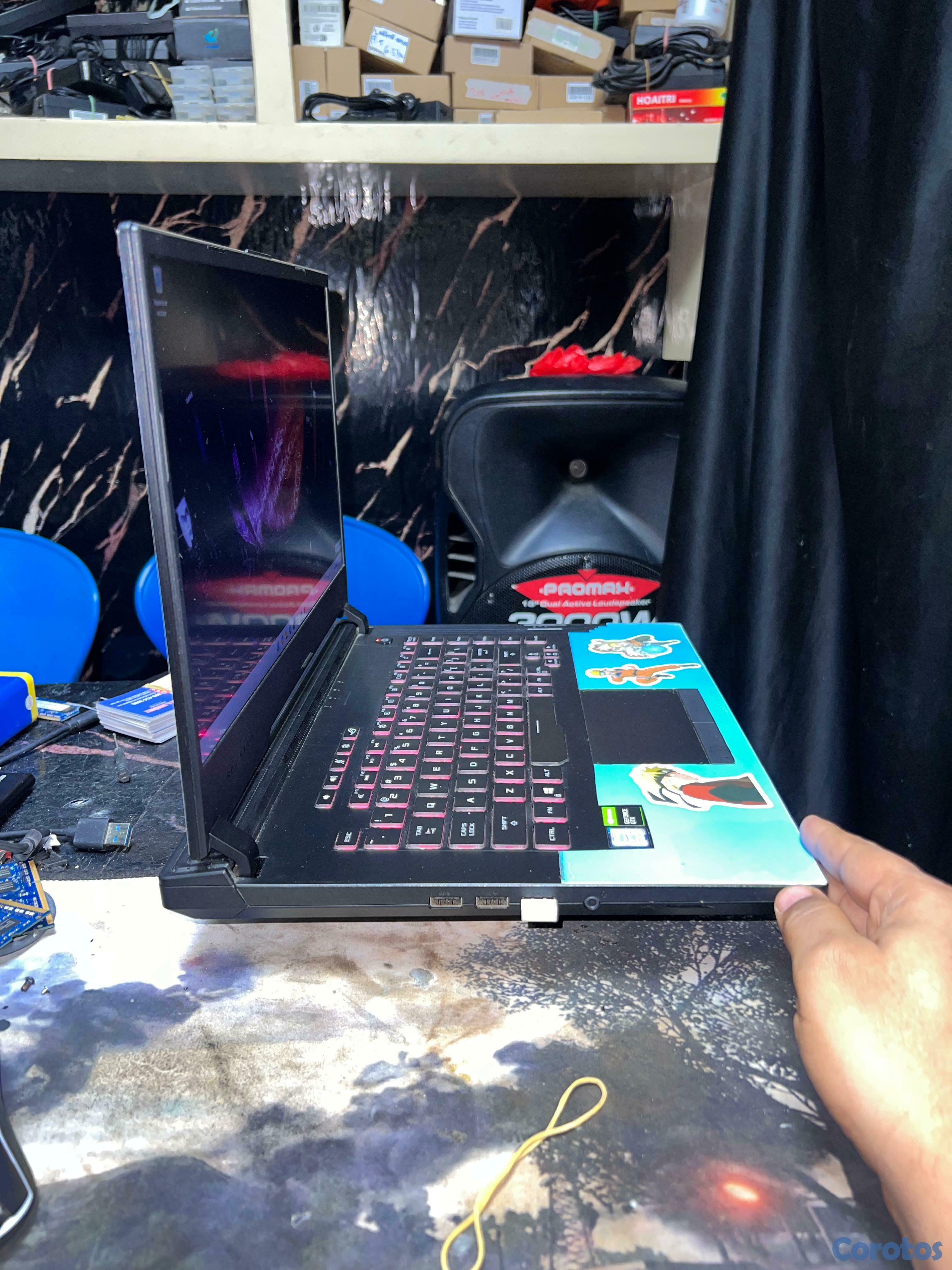 computadoras y laptops - Asus Rog Strix G531GT/ i7-9750H @2.60Ghz /16gb/NVI 6