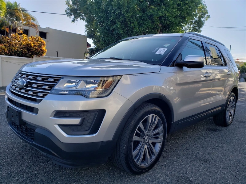 jeepetas y camionetas - Ford Explorer 2016 Gris Plata