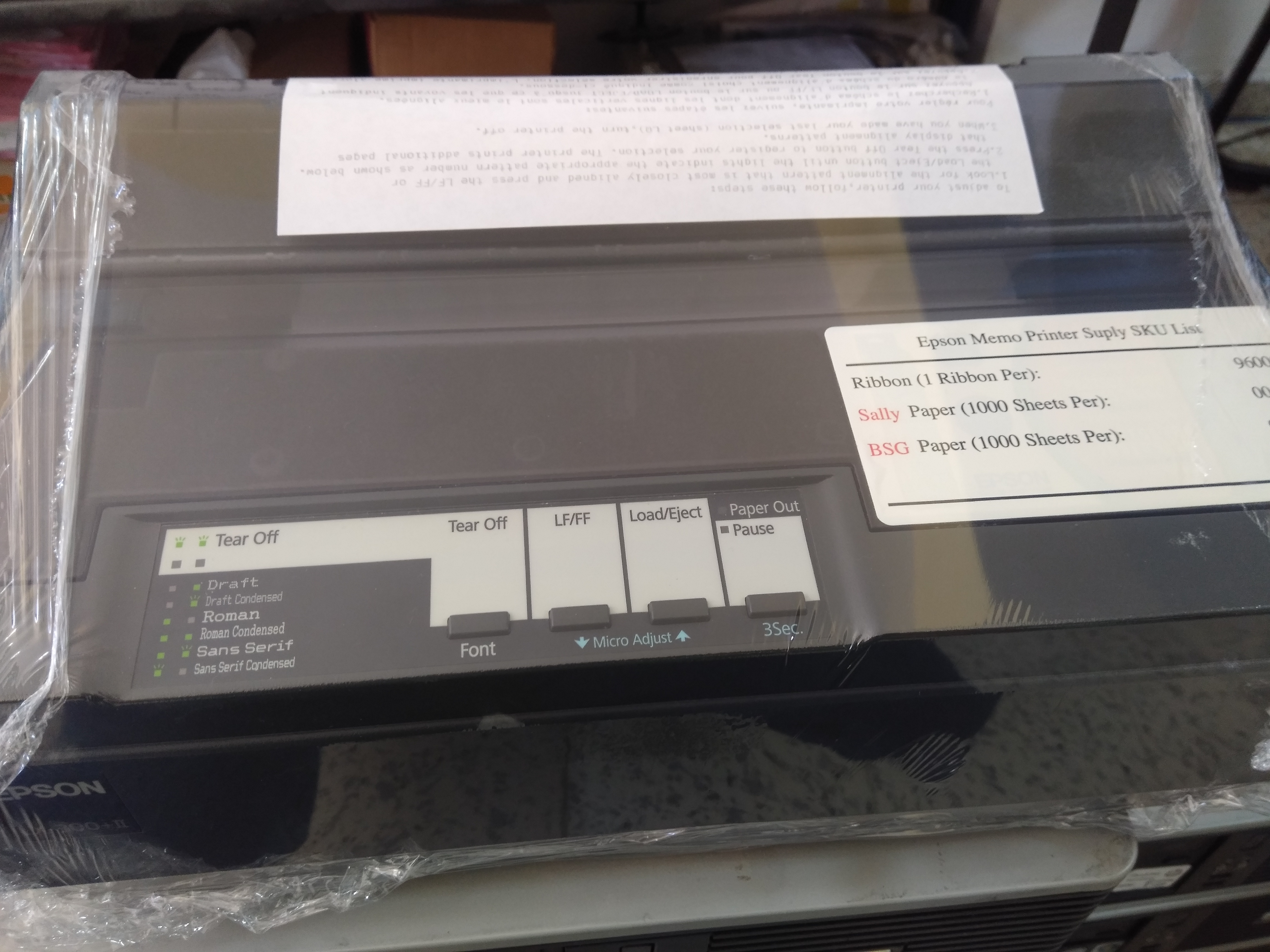 impresoras y scanners - Printer Epson LX300+II
