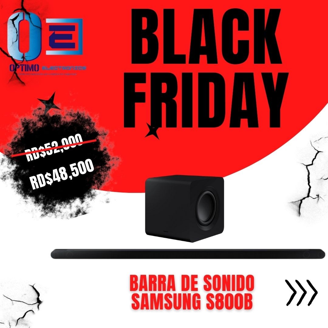 camaras y audio - Barra de Sonido Samsung con Subwoofer en Super Oferta del Black Friday 1