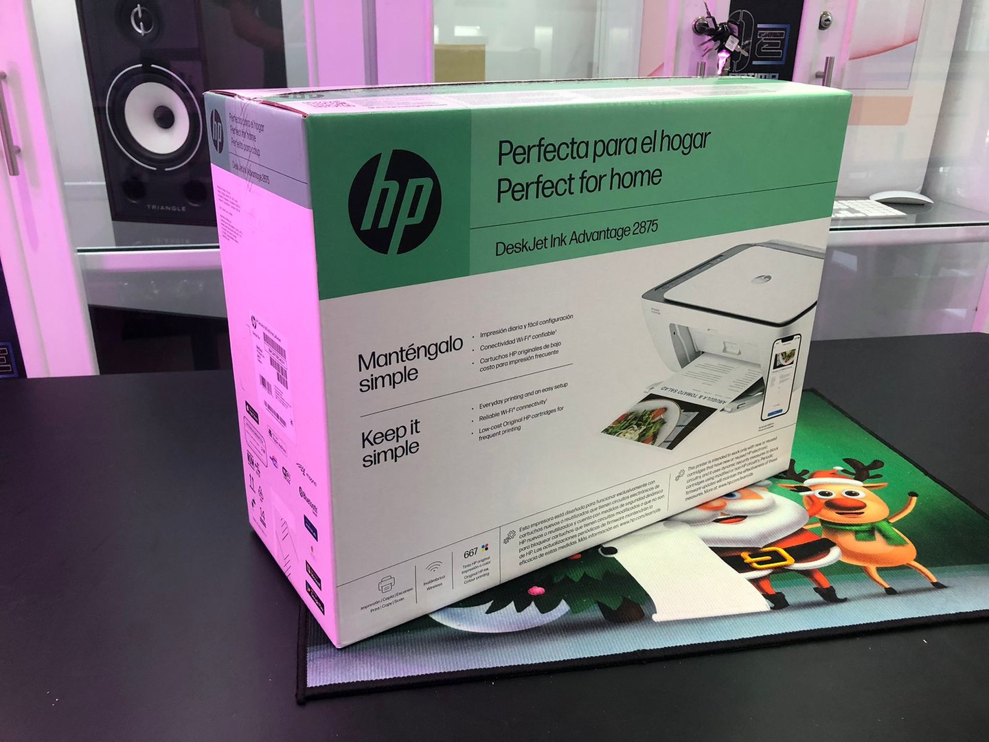 impresoras y scanners - Impresora Multifunción a wifi y Bluetooth HP 2875 Todo en 1, Nueva y Sellada 5