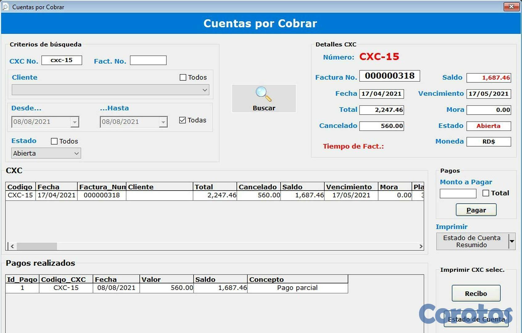 servicios profesionales - Programa (Software) de Facturación punto de venta 10
