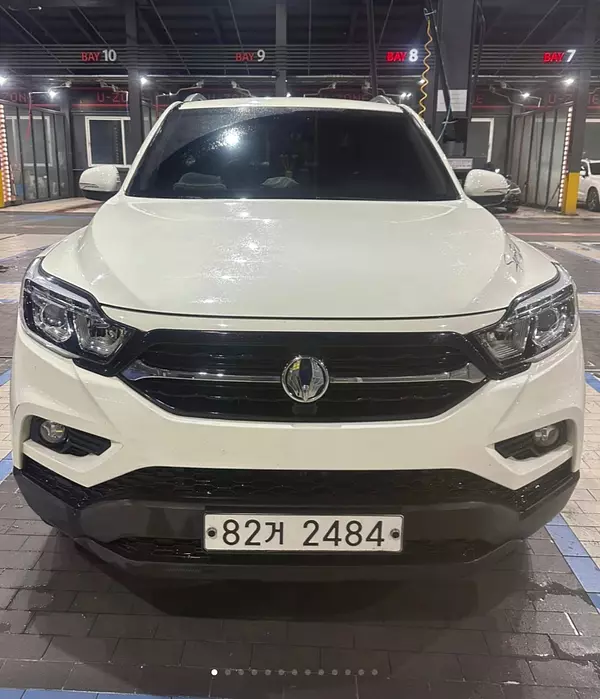 jeepetas y camionetas - KGM REXTON 2019 BLANCO DIESEL 5
