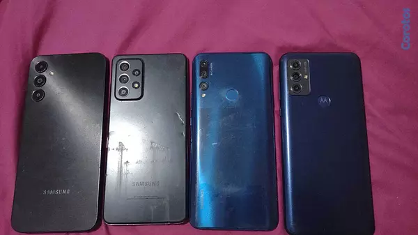 celulares y tabletas - 8 TELEFONOS ANDROID PANTALLA DAÑADA TARJETA Y BATE 3