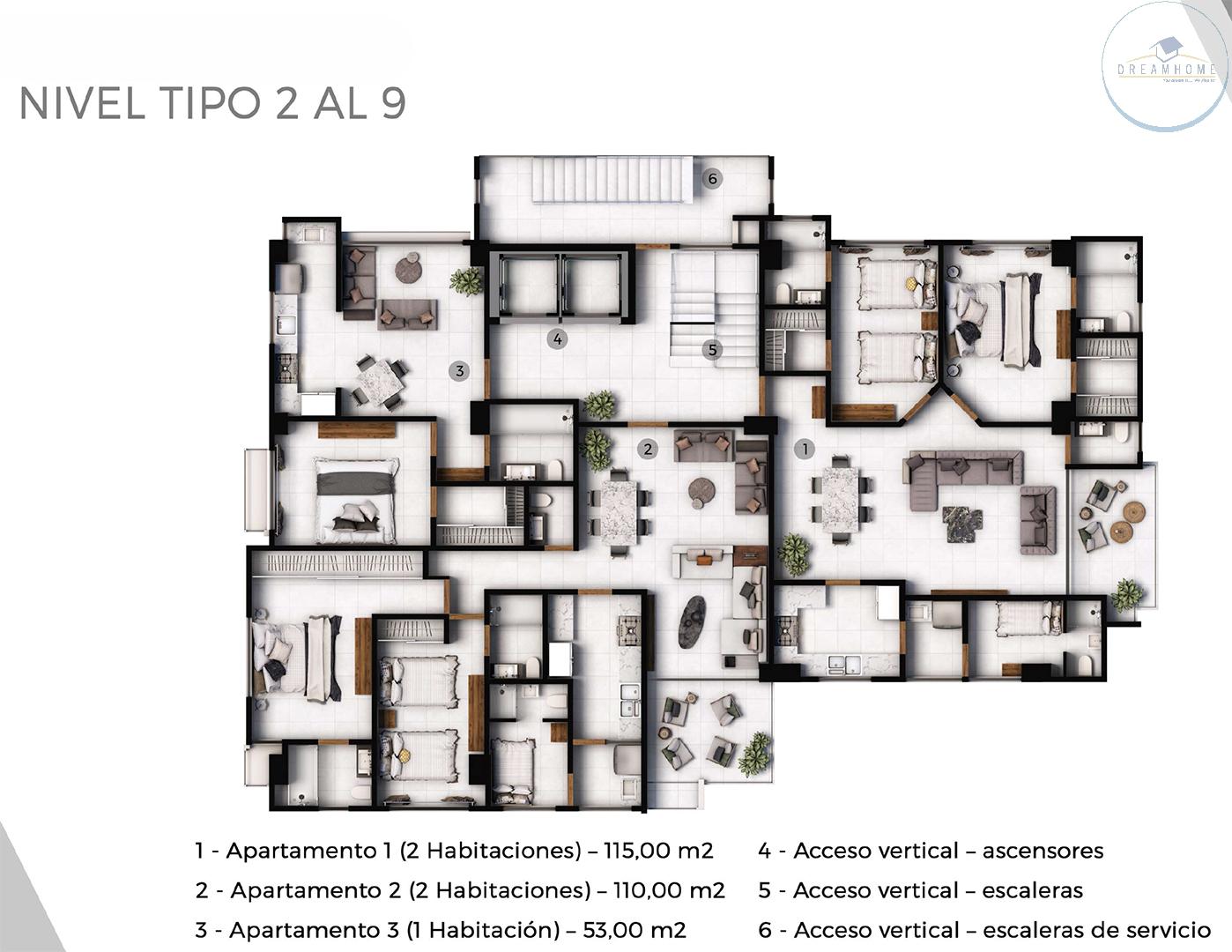 apartamentos - Proyecto de Apartamentos en Venta en el Centro de Serralles ID 3148 7